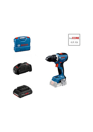 Bosch Profesyonel GSR 18V-65 1x4AH Procore Darbesiz Akülü Vidalama 06019N30K2-1X4PC