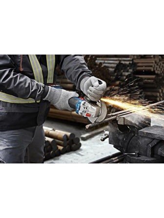 Bosch GWS 18V-8 Çift Akülü 5 Ah Taşlama Makinesi