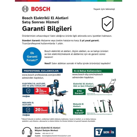 Bosch Professional GFM 1000-15 Çatal Tip Ampermetre (1000V - 200A - True RMS) - 0601077400