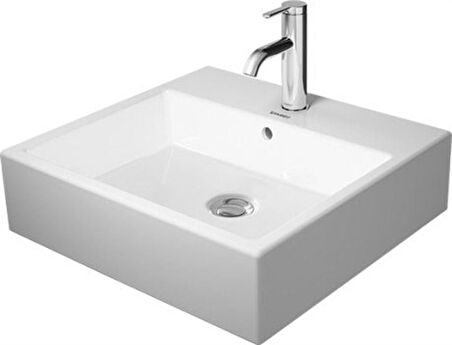 Duravit Vero Air Tezgahüstü Lavabo 50 cm, Alpin Beyaz 2350500027