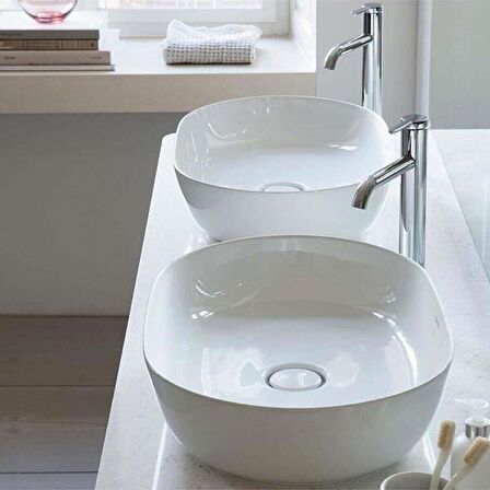 Duravit Luv Çanak Lavabo Duraceram® 80 Cm Beyaz 0379800000