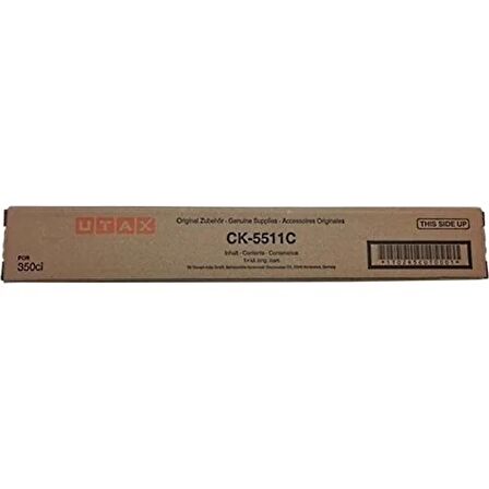Utax CK-5511C 350CI Mavi Spot Orjinal Toner 12.000 Sayfa 1T02R5CUT0