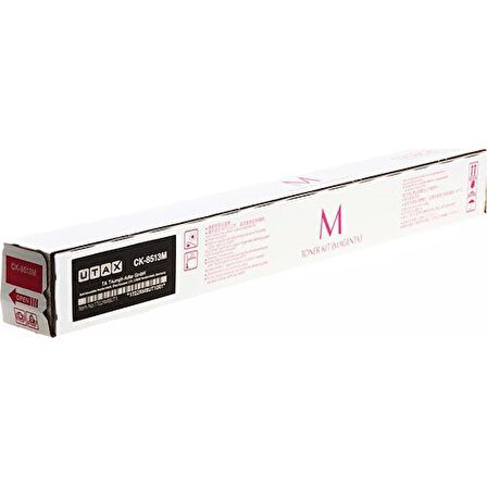Utax CK-8513M 4006CI / 4007CI Kırmızı Spot Orjinal Toner 20.000 Sayfa 1T02RMBUT1