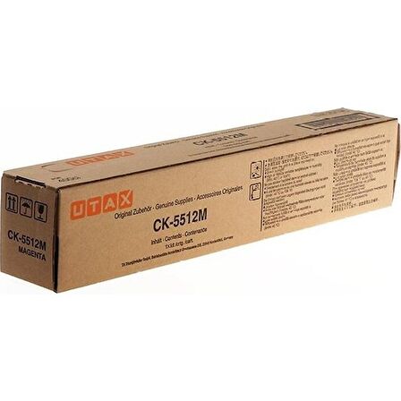 Utax CK-5512M 400CI Kırmızı Spot Orjinal Toner 15.000 Sayfa 1T02R6BUT0