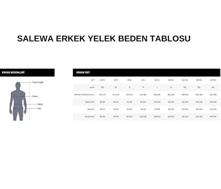 Fanes Sarner Rdsdwn Hyb Erkek Yelek Mavi