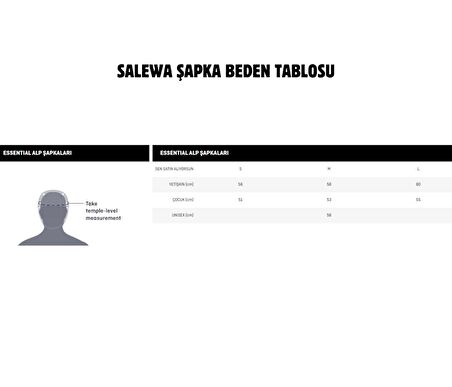 Salewa Sella Kadın Şapka Siyah
