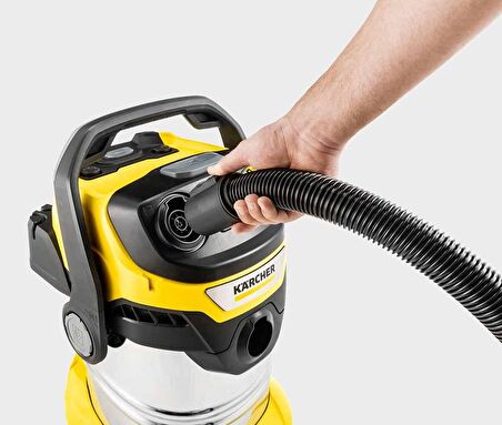  Karcher 1.628-360.0 S V-30/8/22/T (YSY) WD 6 EU ÇELİK KAZAN ISLAK KURU ELEKTRİKLİ SÜPÜRGE