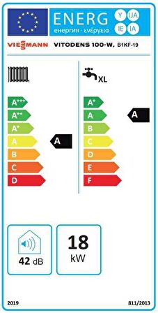 Viessmann Vitodens 100-W 19/27 Kw 16.000 Kcal Tam Yoğuşmalı Kombi