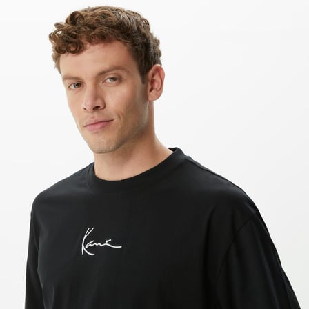 Karl Kani Small Signature Erkek Siyah T-Shirt