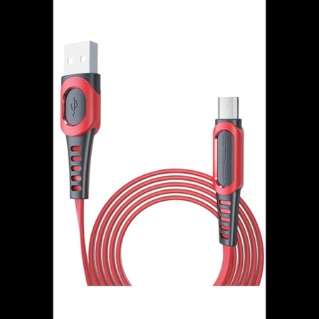Konfulon DC01 Süper Hızlı Micro USB Kablo 1M 2.4A - Kırmızı
