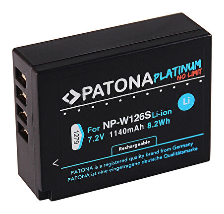 Patona 1279 Premium NP-W126 Fujifilm Batarya