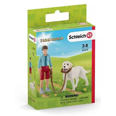 Schleich Labrador ile Yürüyüş Figür