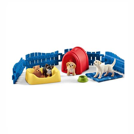 Schleich Yavru Köpek Kulübesi 42480