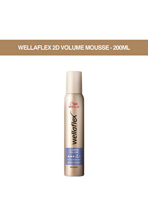 Wella Wellaflex 2D Hacim Köpüğü - 200ML