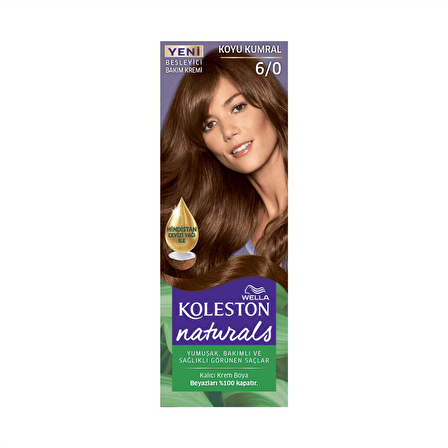 Wella Koleston Naturals Maxi 6/0 Koyu Kumral