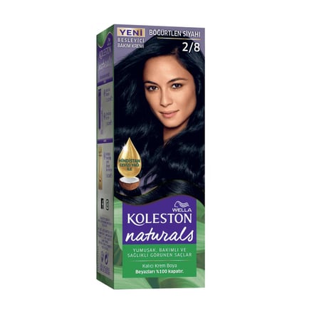 Wella Koleston Naturals Maxi 2/8 Bögürtlen Siyahı