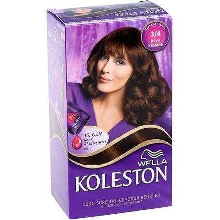 Wella Koleston 3/4 Kit Boya Koyu Kestane