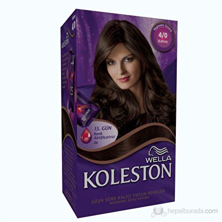 Wella Koleston 4/0 Kit Boya Kahve