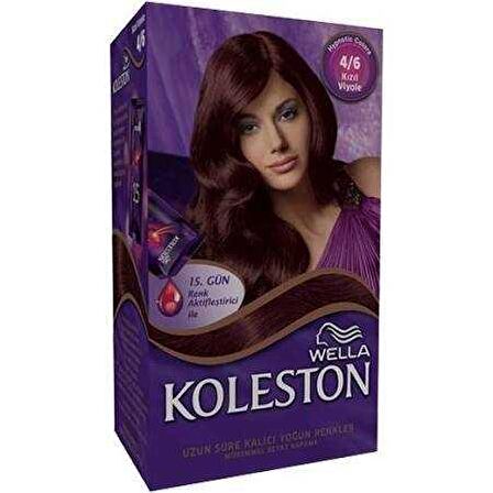 Wella Koleston 4/6 Kit Boya Kızıl Viyole