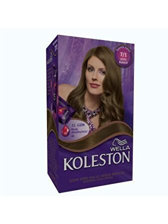 Wella Koleston 7/1 Kit Boya Küllü Kumral