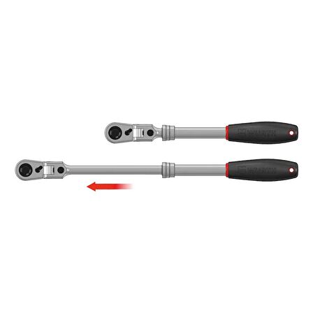 Würth Mafsallı Teleskobik Cırcır 1/2"294-432mm