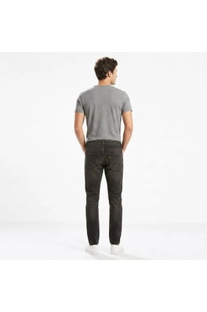 512 Slim Taper Fit Men's Jeans likralı erkek kot pantolon-1457 Siyah / 30/32