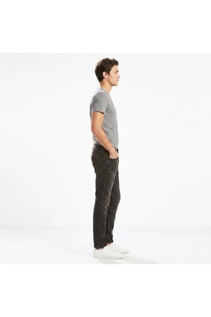 512 Slim Taper Fit Men's Jeans likralı erkek kot pantolon-1457 Siyah / 30/32