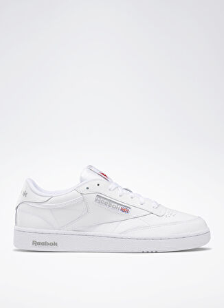 Reebok Ar0455 Club C 85    Beyaz - Gri Erkek Lifestyle Ayakkabı