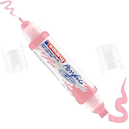 Edding 5400 Akrilik Marker Kalem Çift Uçlu 3D 935 Leylak