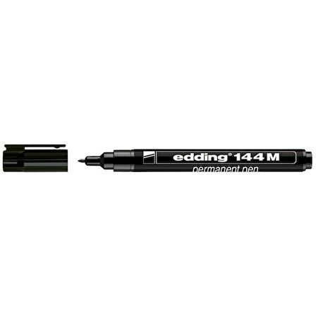 Edding Asetat Kalemi Permanent Siyah 144 M   10'lu Paket / Edding