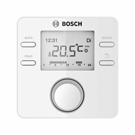 Bosch CR50 Modülasyonlu Programlanabilir Kablolu Oda Termostatı