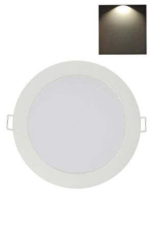 Ledvance 12W Slım Led Panel 4000K -Günışığı 14,5 cm Gömme Spot  Armatür