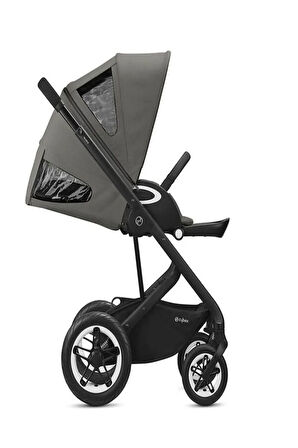Talos S Lux (black-soho grey) (konforlu bebek arabası)