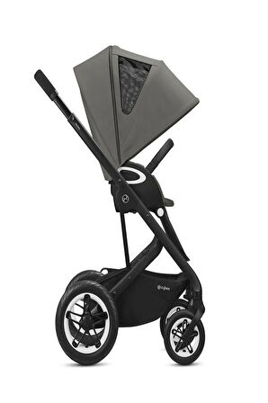 Talos S Lux (black-soho grey) (konforlu bebek arabası)