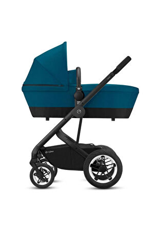 Talos S 2in1 (black-river blue) (konforlu bebek arabası)