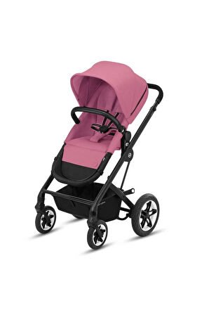 Talos S 2in1 Black (magnolia pink) (konforlu bebek arabası)