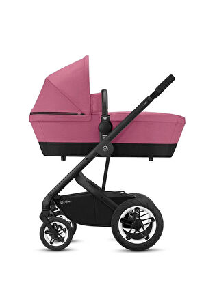 Talos S 2in1 Black (magnolia pink) (konforlu bebek arabası)