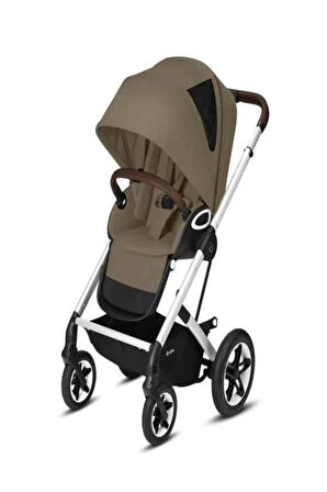 Talos S Lux (silver-classic beige) (konforlu bebek arabası)