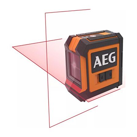 Aeg CLR2-15B 2 Çizgili Lazer Metre T4935472252