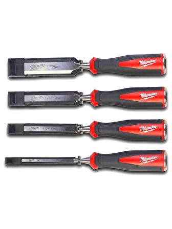 Milwaukee Iskarpela Set ( 6-12-19-25 mm ) 4 Parça- 4932479897