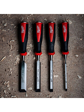 Milwaukee Iskarpela Set ( 6-12-19-25 mm ) 4 Parça- 4932479897