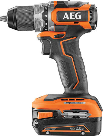 Aeg BS 18SBL2-202C 2x2.0Ah Çift Akülü Kömürsüz Vidalama - 4935480056