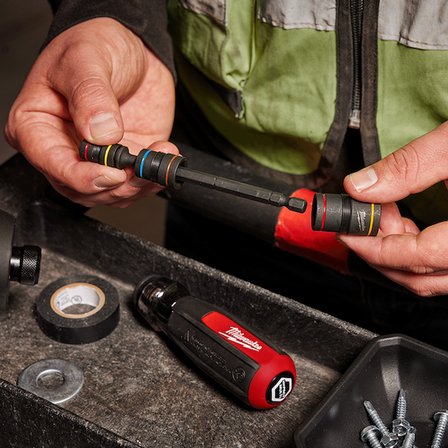 Milwaukee Shockwave 6 in 1 Manyetik Lokma Tornavida Seti - 4932498179