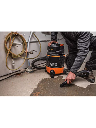 AEG BWD18-0 Akülü Islak Kuru Süpürge 20 Lt (Akü ve Şarj Cihazı Dahil Değildir) - 4935498754