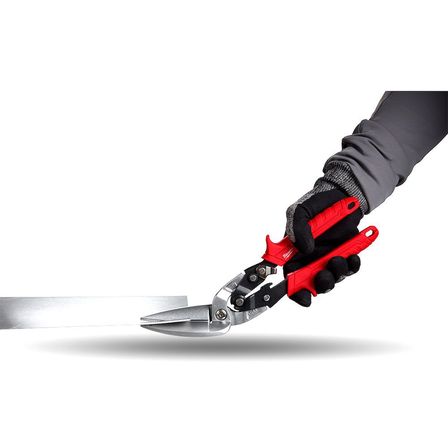Milwaukee Eğri Kaportacı Makası Sol 310 mm 45 Derece - 4932499022