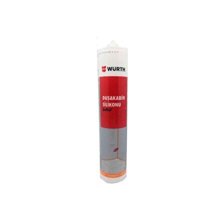 Würth Duşakabin Silikonu Şeffaf 310ml.