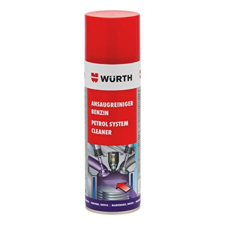 Würth Benzinli Araçlar Em me Manifoldu Sistem Temizleyici 300ml