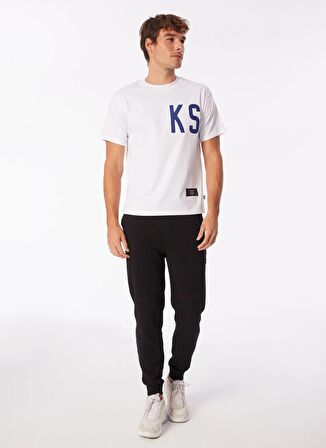 KARL LAGERFELD Lastikli Bel Slim Fit Siyah Erkek Eşofman Altı 705893500900