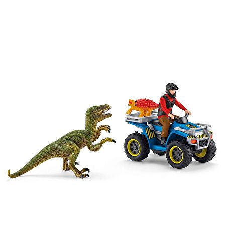 Schleich Velociraptorden Kaçış