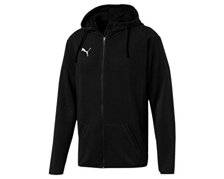 Puma Liga Casual Hoody Jacket Erkek Futbol Ceketi 65577103 Siyah